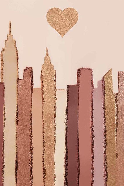 Skyline in makeup