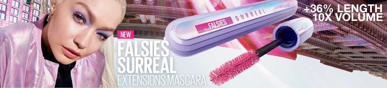 The Falsies Surreal Extensions Mascara 36 Length 10x Volume