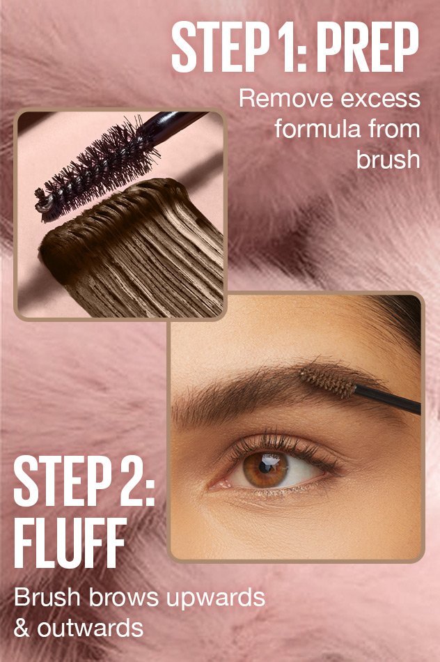 Superfluff Brow Mousse Application
