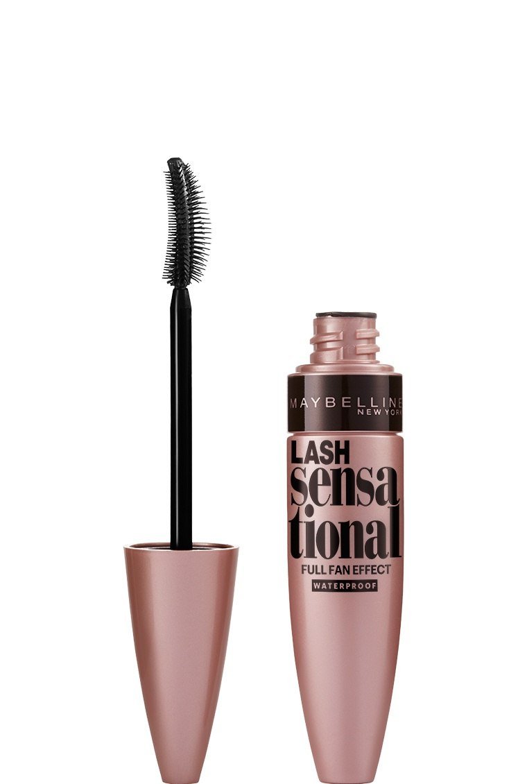 Maybelline Mascara Lash Sensational Waterproof Brownish Black 041554420654 O