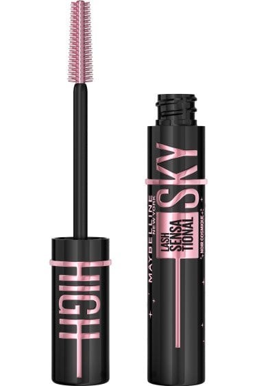 Packshot of Maybelline Lash Sensational Sky High Washable 800 blackest black 