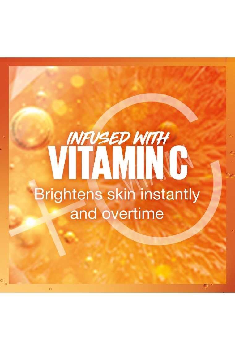 Infused with Vitamin C