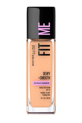 Maybelline foundation Fit Me dewy and smooth buff beige 041554238686 c