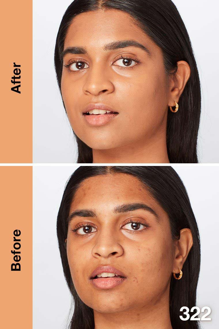 Maybelline foundation Fit Me dewy and smooth warm honey 041554553390 o