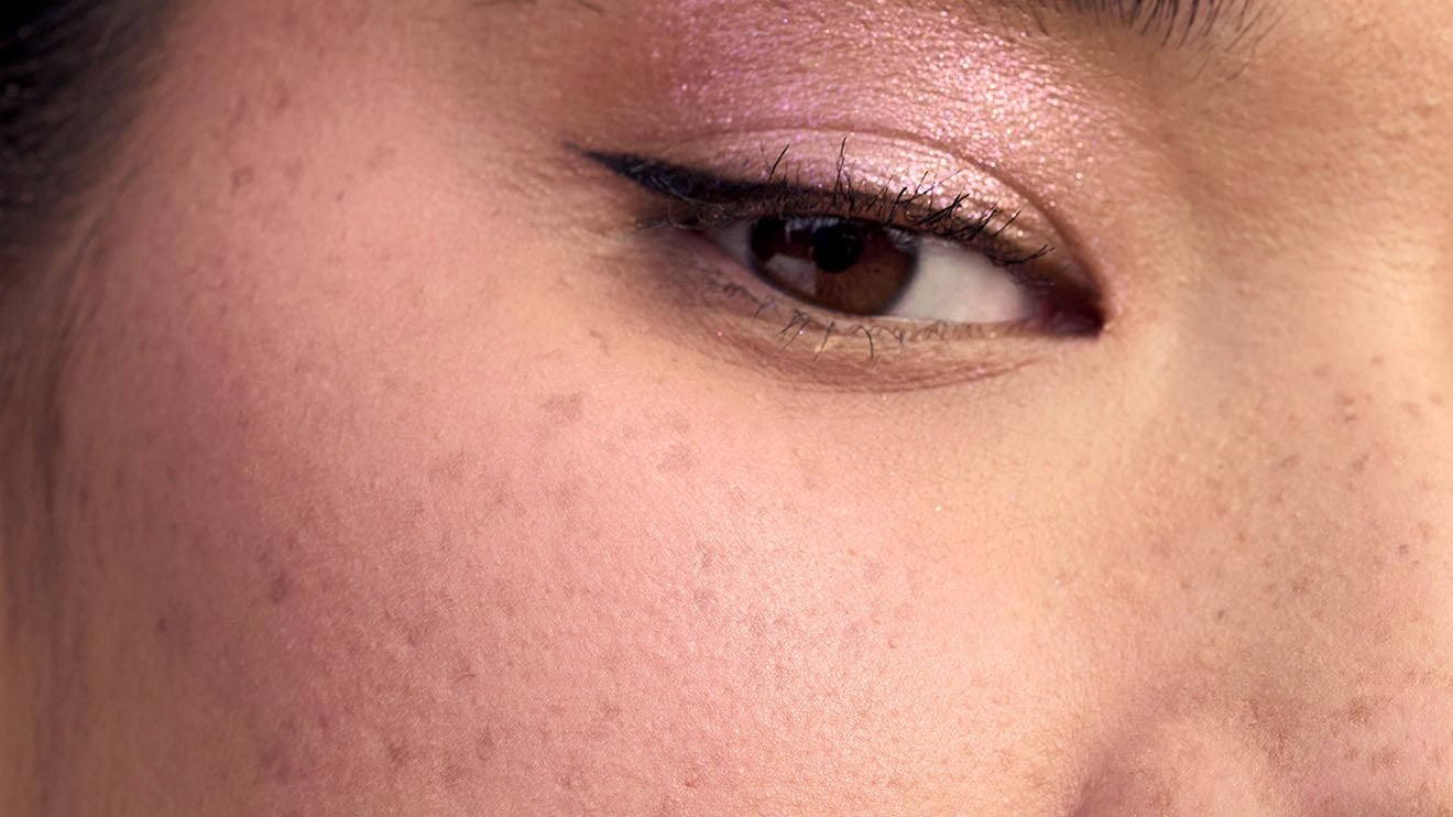 Maybelline Shine Stopper primer PDP before after - after