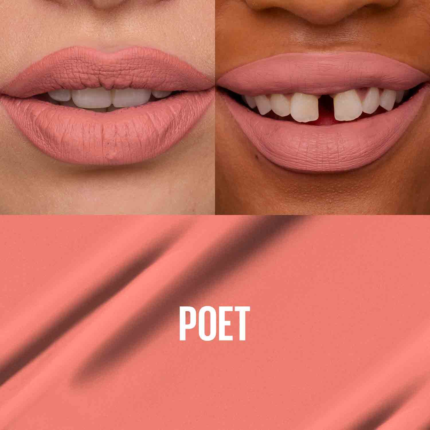 MNY Lip Super Stay Matte Ink ATF Macro Grid 60 Poet