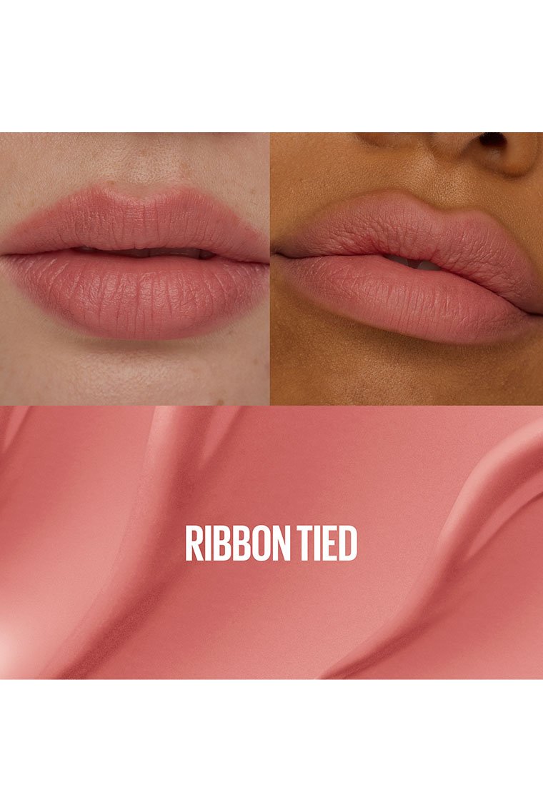 MAYBELLINE TEDDY TINT ATF SHADE CARD NUDES RIBBON TIED