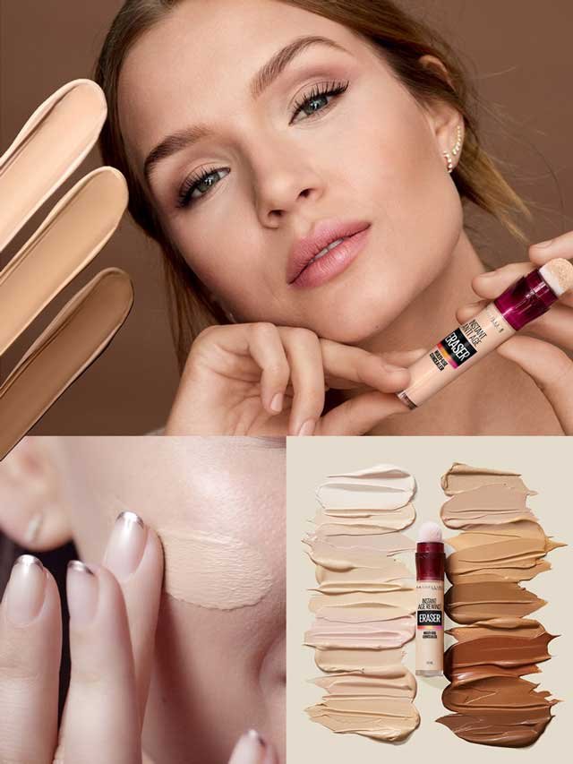 Maybelline Instant Age Rewind Eraser Concealer campaign