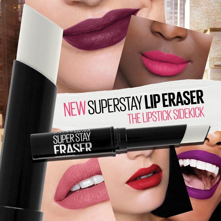 lip eraser collage