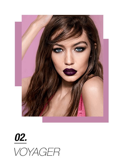 national lipstick day purple lipstick gigi hadid