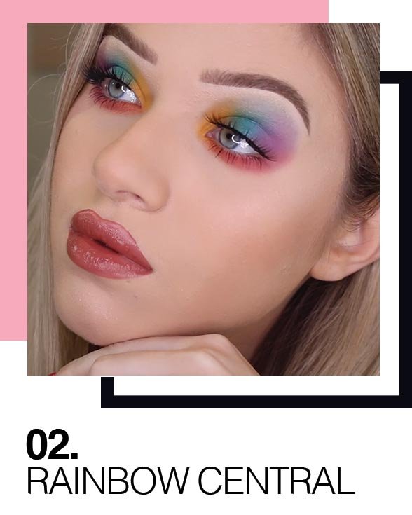 festival look rainbow central
