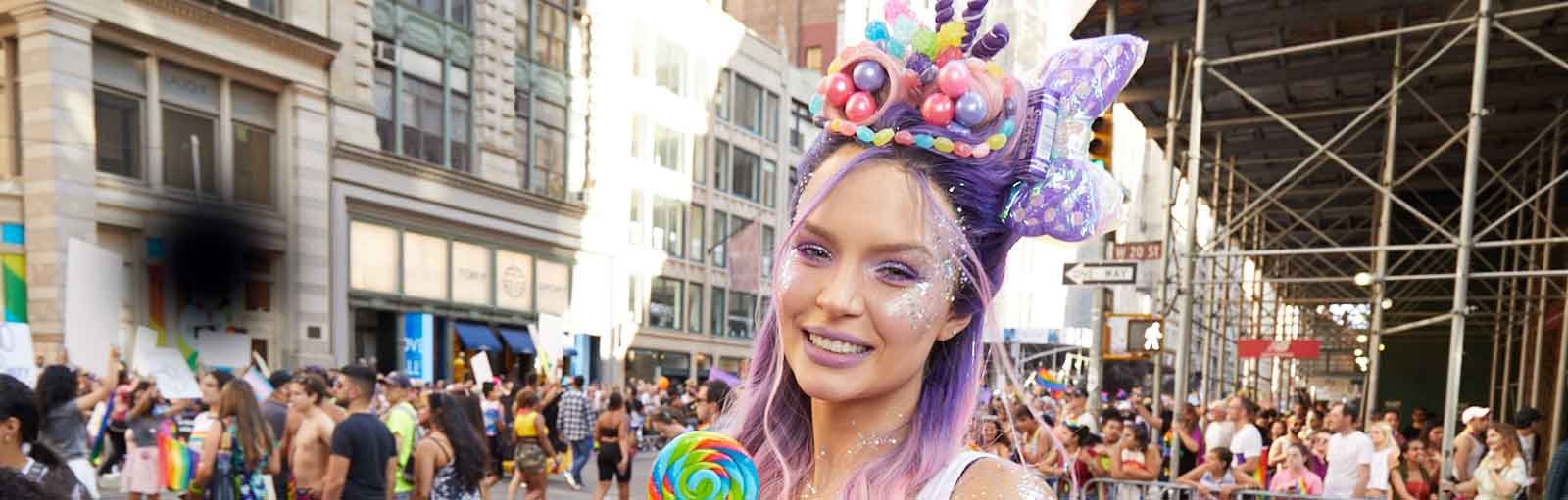 pride week josephine skriver look