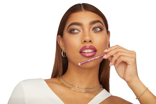 MNY LIP LIFTER LINER FULL BEAUTY COMBO FINE LINE GLOSS PETAL ISABELLA 1219